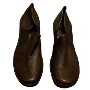 Fly London Leather Wedge Shoes